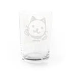 vientoのviento cat Water Glass :back