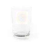 beavermoonのフラワー Water Glass :back