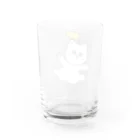 あげいもやさんのえいりあんきゃっつ Water Glass :back