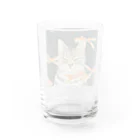 おちょぴの金魚と猫 Water Glass :back