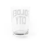 stereovisionのGolden City Water Glass :back