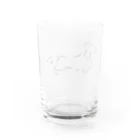 Trimmer “YORI”の『ダックス(シルエット)』 Water Glass :back