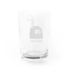 NORA-SAUNAの【絵柄大きめ背景抜け】NORA-SAUNA Water Glass :back