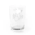 nidan-illustrationの"GHOST RIDE" Water Glass :back