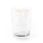 nidan-illustrationの"grill girls" Water Glass :back