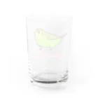 MONSAN SHOPの《MONSAN》セキセイ（グリーン） Water Glass :back