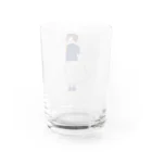 ずぅんの透明なスカートの女の子 Water Glass :back