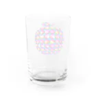 LalaHangeulのりんごスター　~ハングルシリーズ~ Water Glass :back