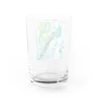 志瓜のSUZURIの楽器と蛙 Water Glass :back