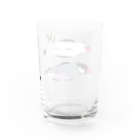 EASEのひもの文鳥 Water Glass :back