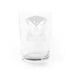 nidan-illustrationの"DUAL PERSONALITY"(B&W) #1 Water Glass :back