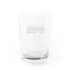 人食べるのグラフィティ「正義」 Water Glass :back