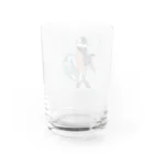 かしわめしのシャチさん Water Glass :back