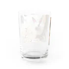 うさぎ×３のうさぎさん Water Glass :back