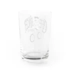 nidan-illustrationの"CAFE RACER" Water Glass :back