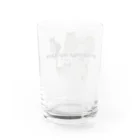 佐藤雅美のグッズざんまいのオールスターズ2〜佐藤さんちは猫ざんまい〜 Water Glass :back