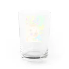 冬風きるやのきまま屋さんのわっしょいにゃんこ Water Glass :back