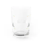 momomo_omiのイースターなうさちゃん Water Glass :back