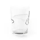 hacoのギンザメグッズ Water Glass :back