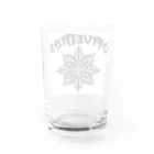 OFIVENINE のワンポイントロゴ Water Glass :back