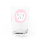 アケジの可愛いもの沢山のショップのPCR検査済（ポップハート） Water Glass :back