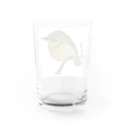 299WORKSのメジロちゃん Water Glass :back