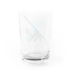 yamayamahanabanaのkingyo_bunno_ Water Glass :back