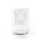 猫雑貨さんちこのヒップホッププリピ！ Water Glass :back