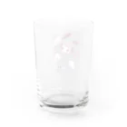 ふかみみショップのウサギパーカー子ちゃん Water Glass :back