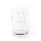 ももよりの豊川稲荷の狐面 Water Glass :back