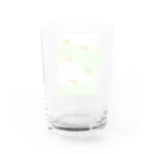 MINATOの目つきちょいワルキャッツ Water Glass :back