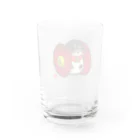 ももよりの浜松張子人形の犬車 Water Glass :back