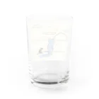 熊沢雑貨店の猫背で夕陽を見る会 Water Glass :back