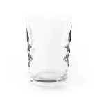 dbstr shopの"revel yell" water glass グラス反対面