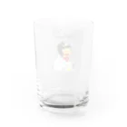 ジャスミンショップのジャスミン(ニワトリと一緒におやすみver) Water Glass :back