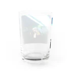 淡水大好きのニホンイシガメのミントちゃん Water Glass :back