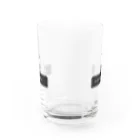 アルバトロスデザインのドット絵チョコの語りかけグラス Water Glass :back