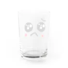 にじのははの困り顔ちゃん Water Glass :back