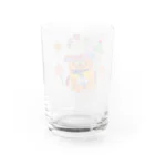 yuhmriaの未来の世界(アメリカワシミミズク) Water Glass :back