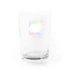 プリティしりのオケダマート（レインボー） Water Glass :back