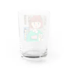 マツナガの生きてる Water Glass :back