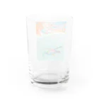 SUNRISE SOUNDのウミガメ Water Glass :back