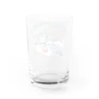 kameのたべたいガール Water Glass :back