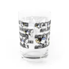 カタツムリ本舗の雅錦×ツイスト Water Glass :back