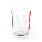 東京Tシャツ　〈名入れ・イニシャルグッズ〉のタナカさん名入れグッズ（カタカナ）難読？  Water Glass :back