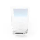 きいろ館の青空と雲 Water Glass :back