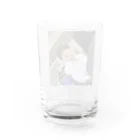 ぼくのアトリエの具合悪くなる Water Glass :back