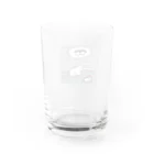 うな軍艦巻の哲学チンチラ Water Glass :back