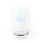 にこ＋の宇宙三角 Water Glass :back
