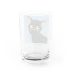 超みちるのブラックキャット Water Glass :back